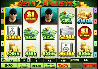 Spin 2 Million $ Slotautomat